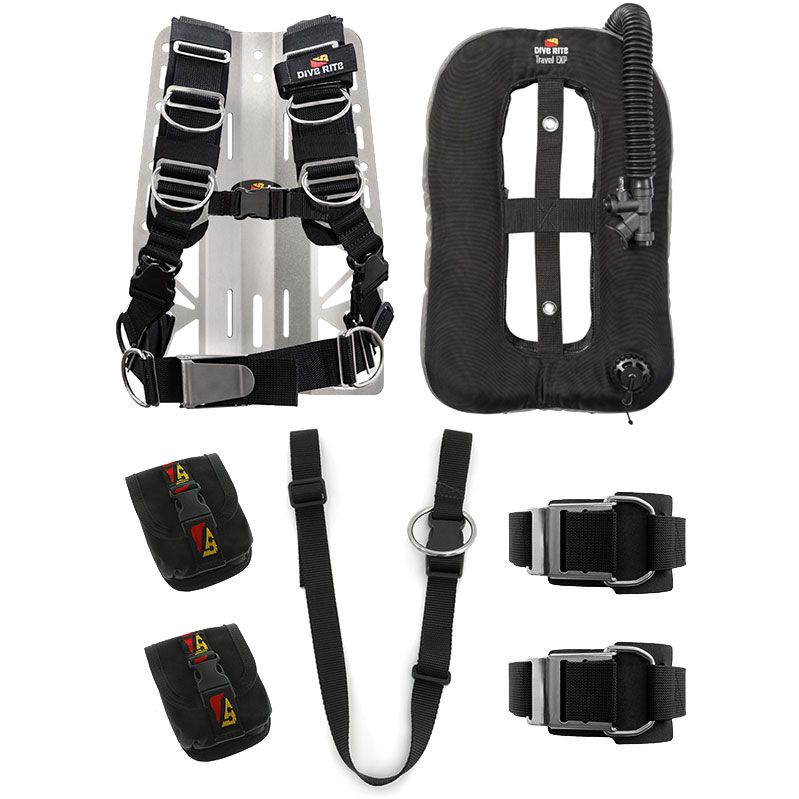 Dive Rite Transplate Backplate and Wing Package